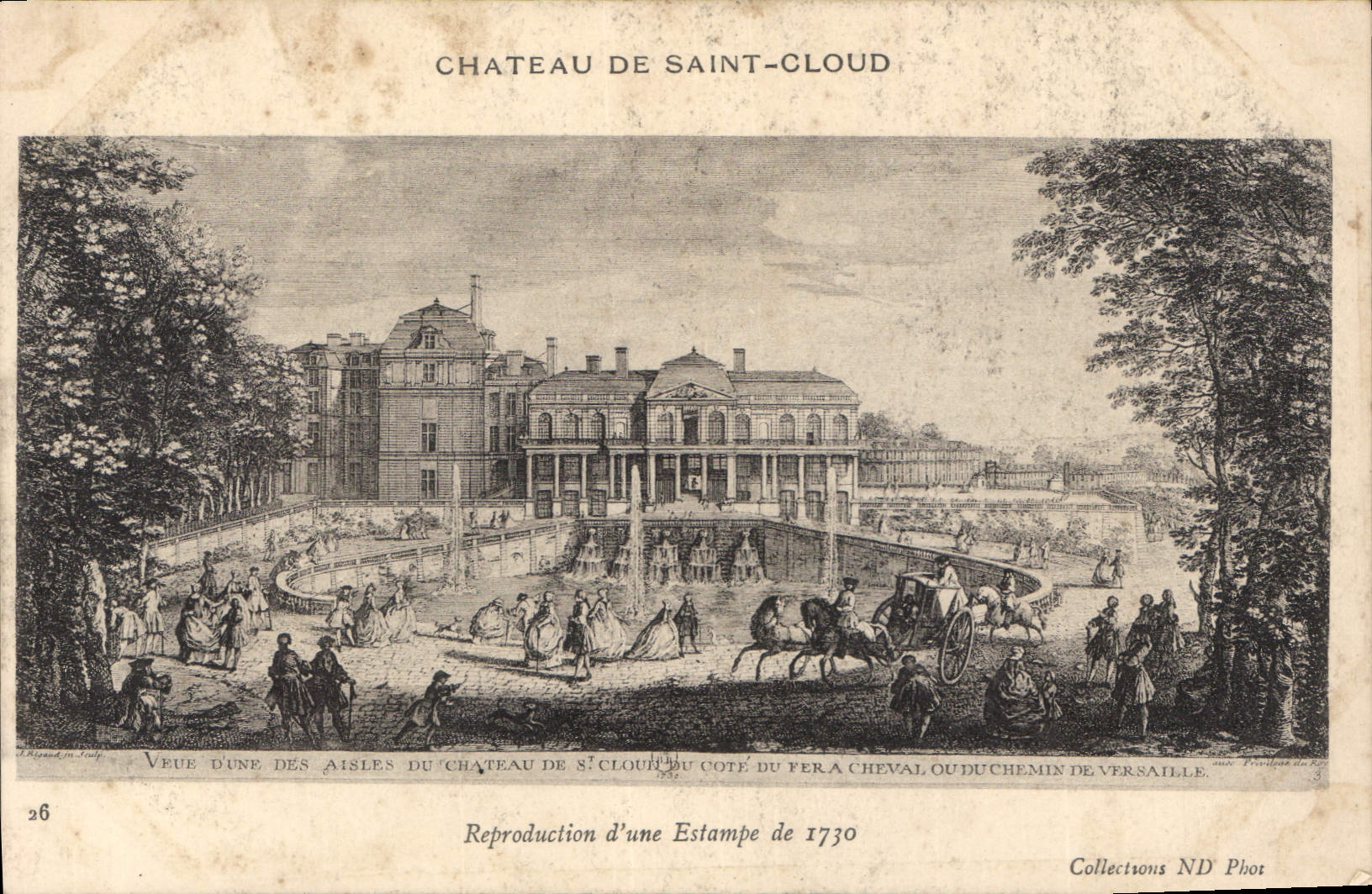 CPA Chateau de Saint Cloud 