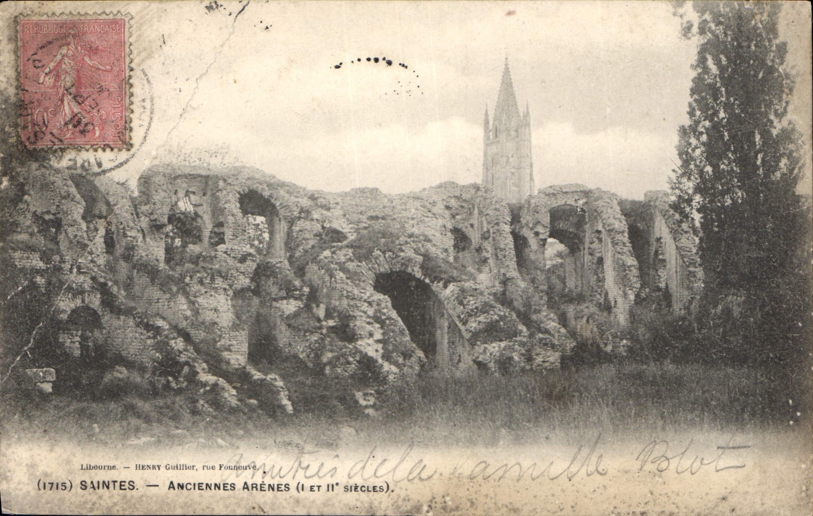 CPA Saintes Anciennes Arenes 