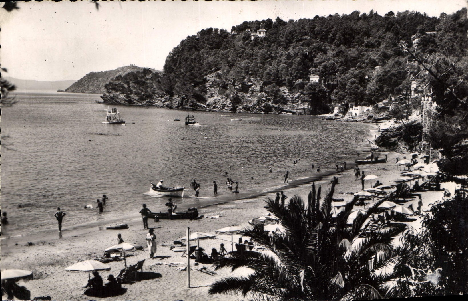 CPA La Cote d'Azur Le Rayol La Plage 