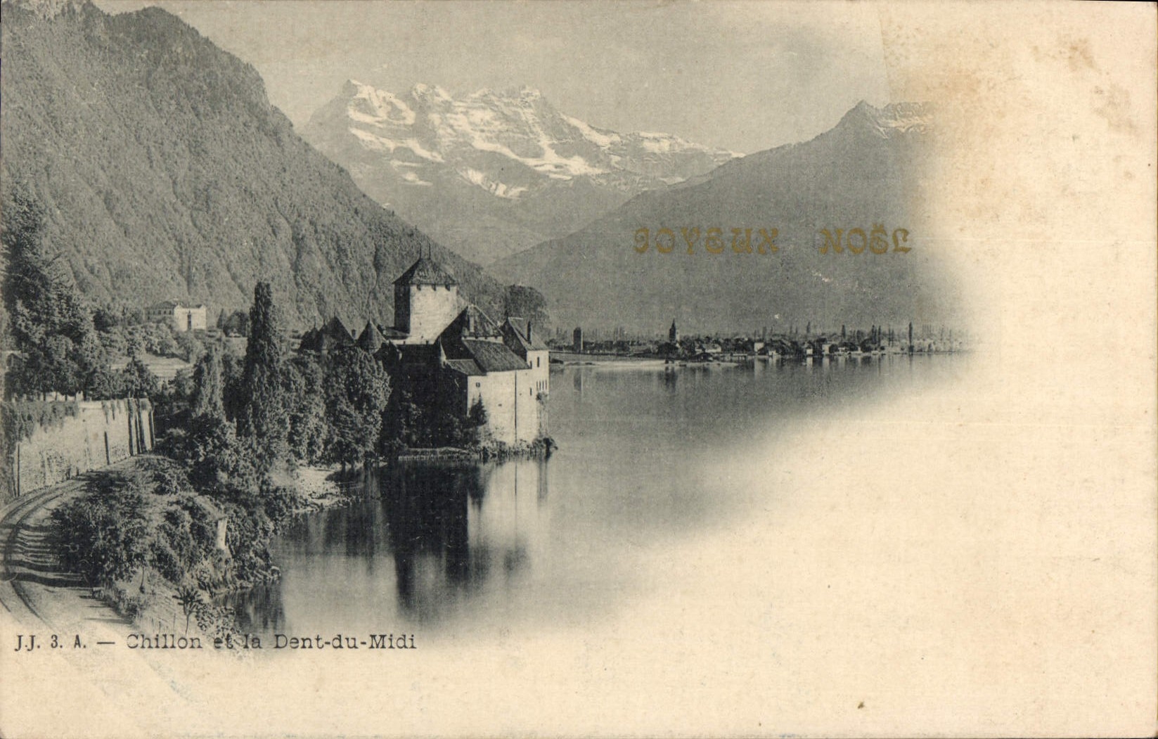 CPA Chillon et la Dent du Midi 