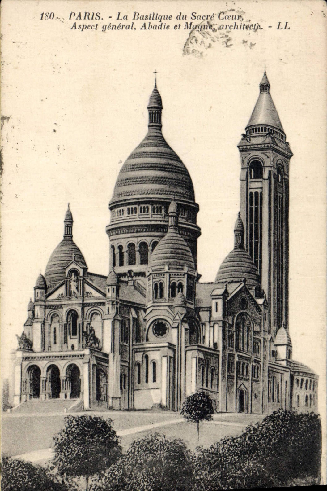 CPA Paris La Basilique du Sacre Coeur Aspect genetal 