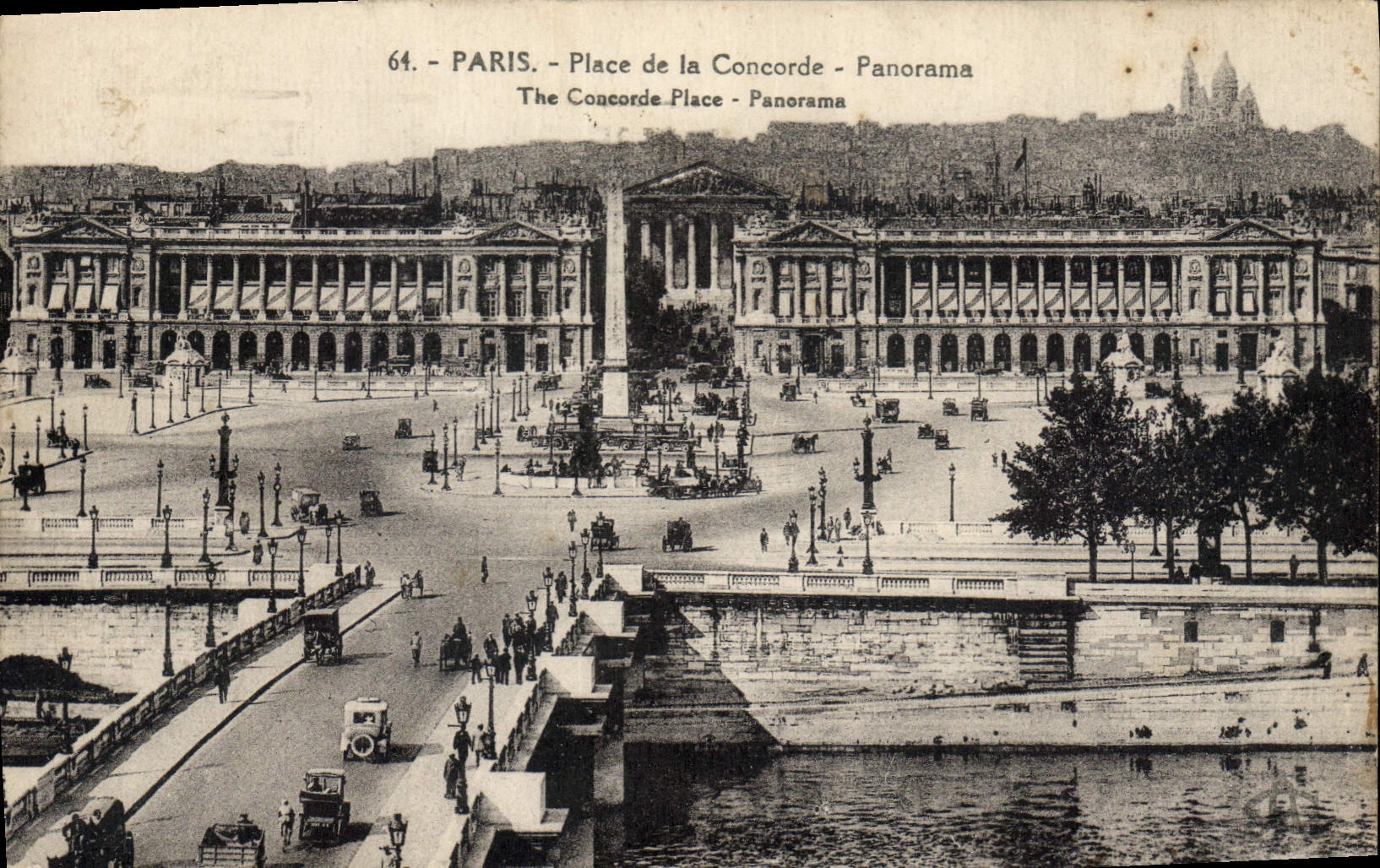 CPA Paris Place de la Concorde Panorama
