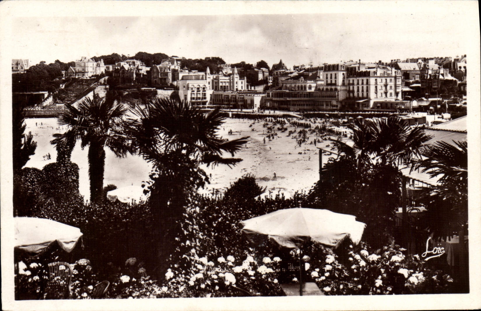 CPA Cote d'Emeraude Dinard La Plage 