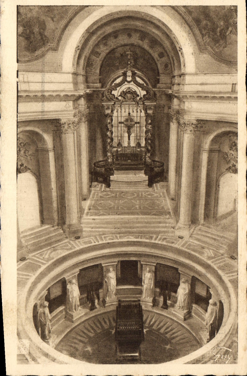 CPA Notre Beau Paris Invalides La Chapelle et le Tombeau de Napoleon