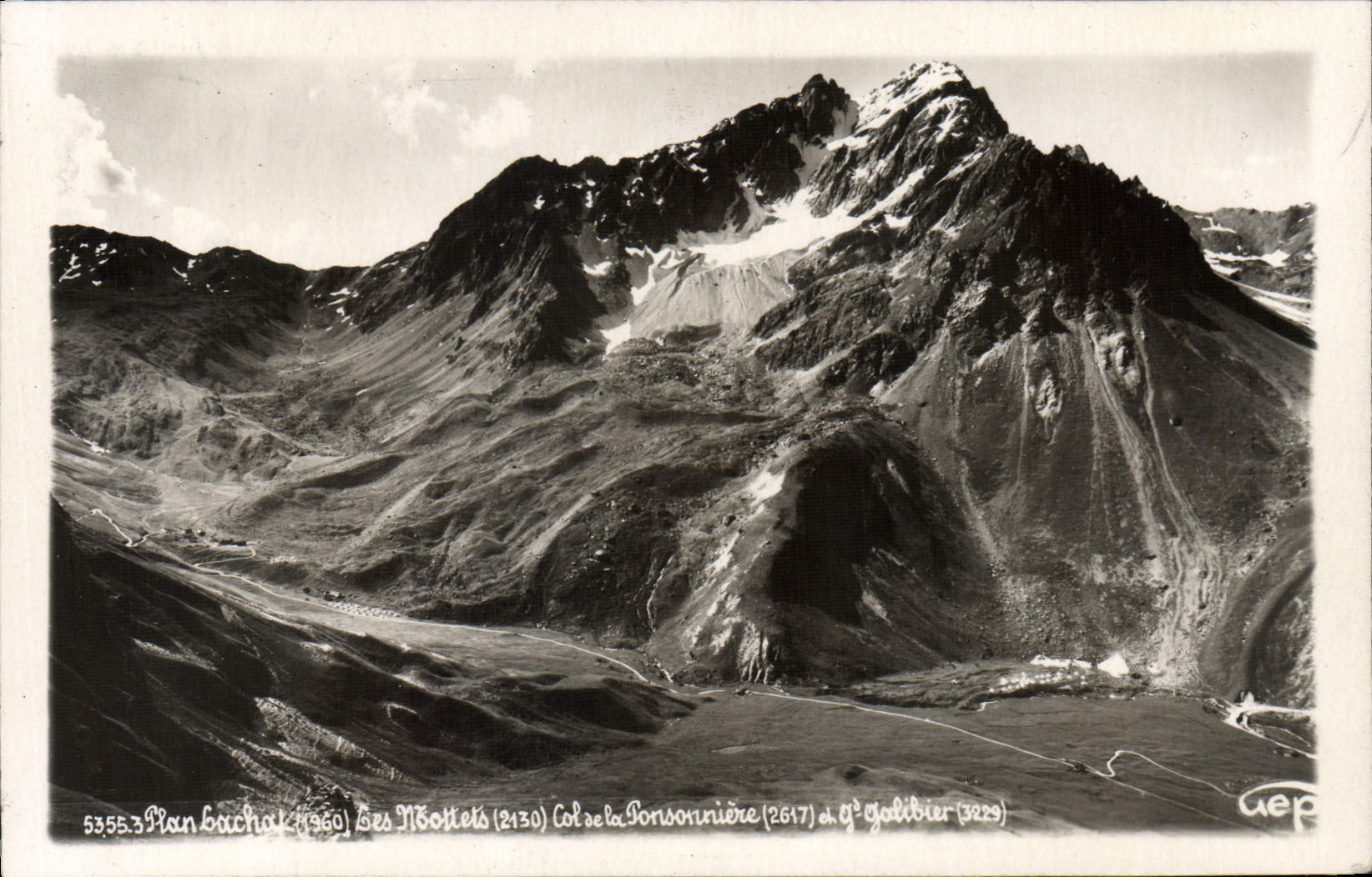 CPA col de la Ponsonniere 