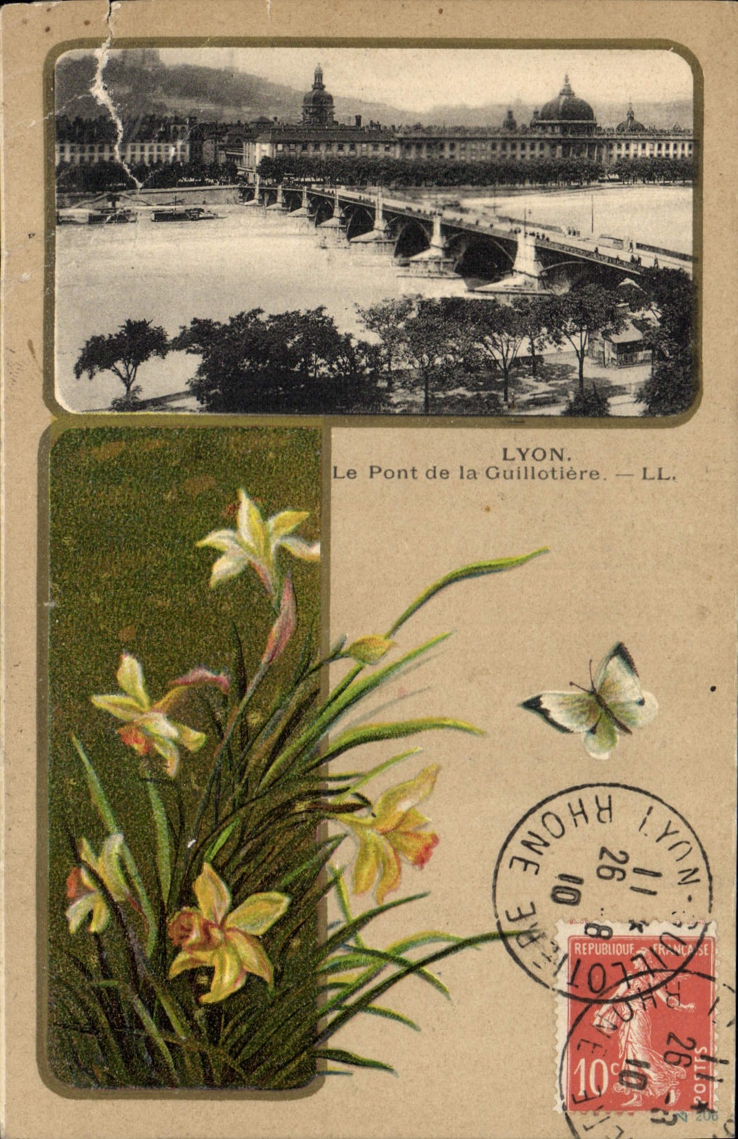 CPA Lyon Le Pont de la Guillotiere