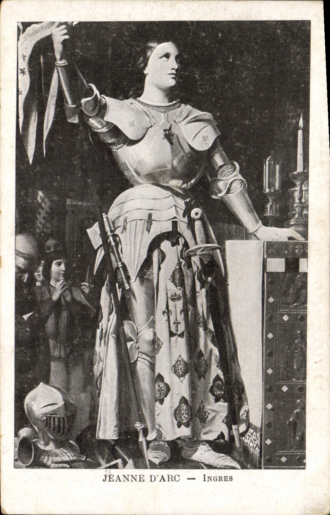 CPA Jeanne D'Arc Ingres 