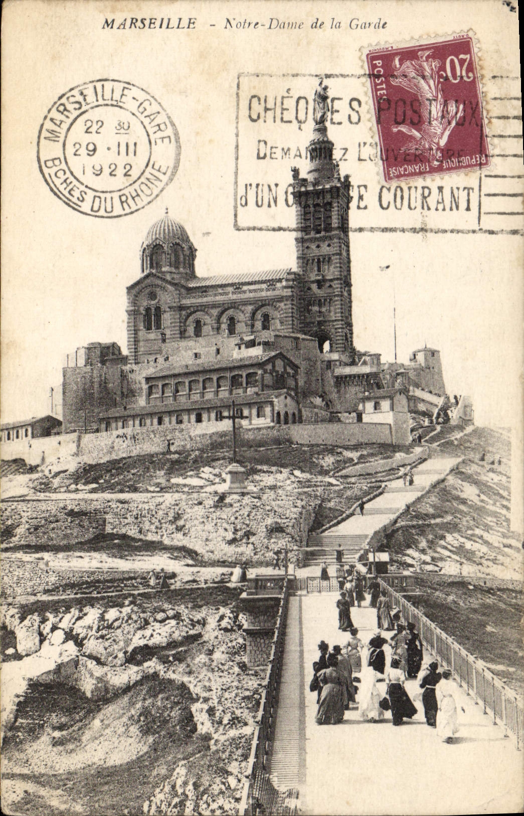 CPA Marseile Notre Dame de la Garde 