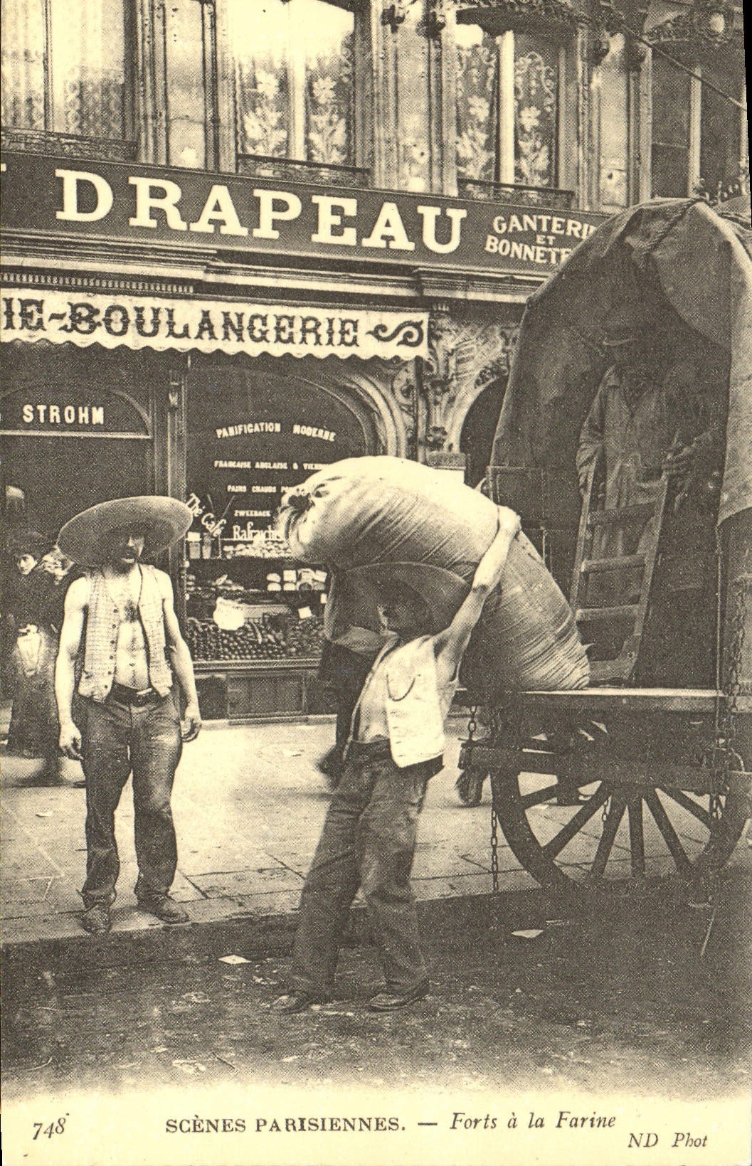 REPRO Scenes parisiennes Forts a la Farine 