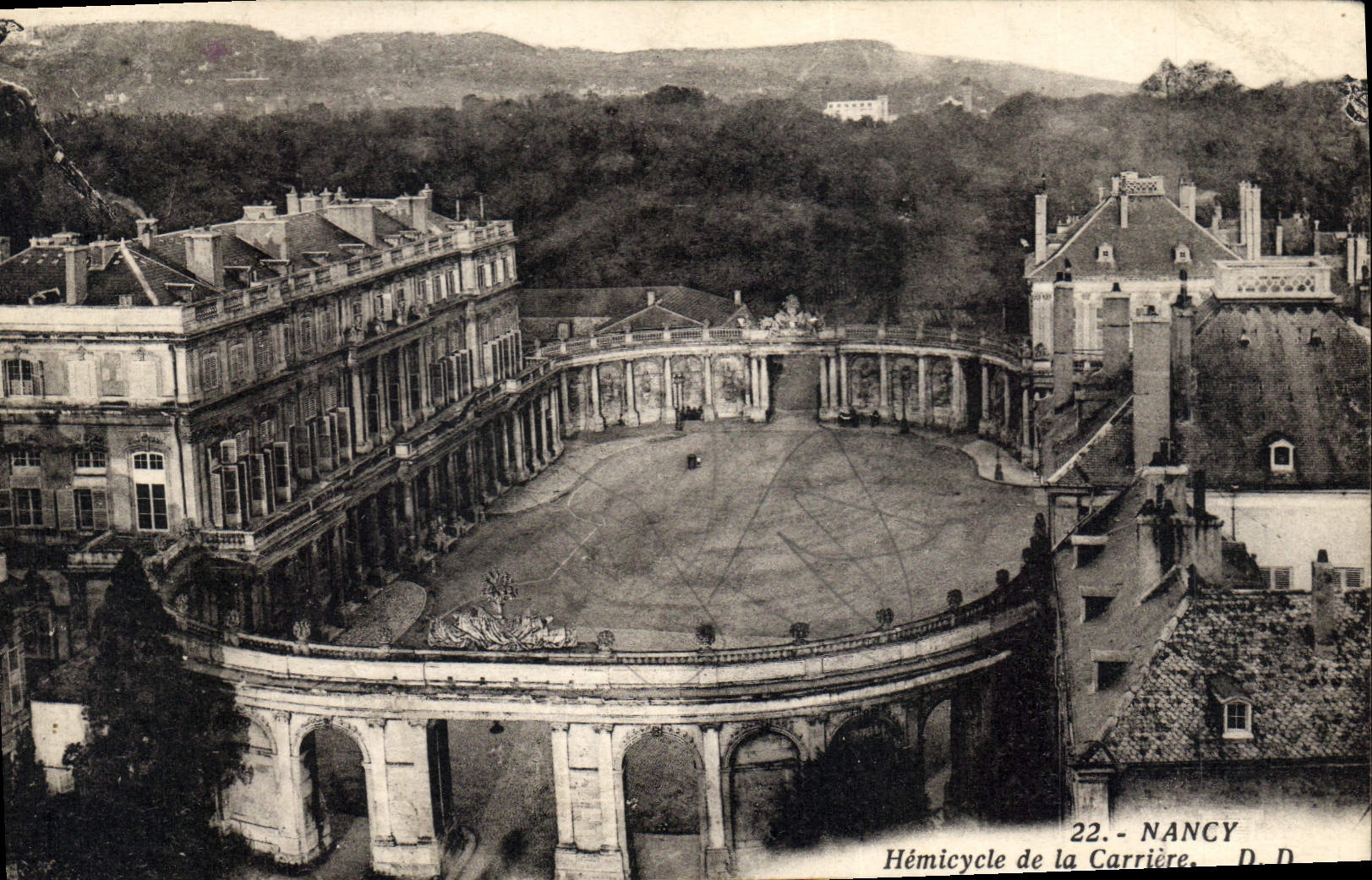 CPA Nancy Hemicycle de la Carriere 