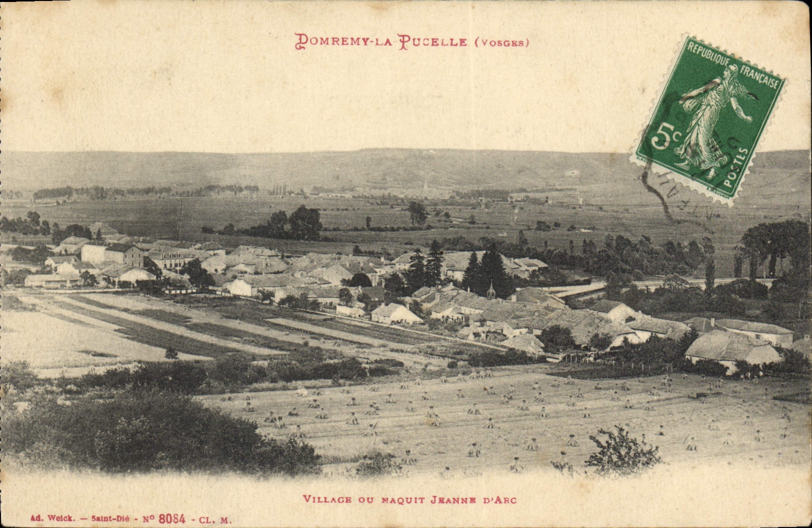 CPA Village ou maquit Jeanne D'Arc 