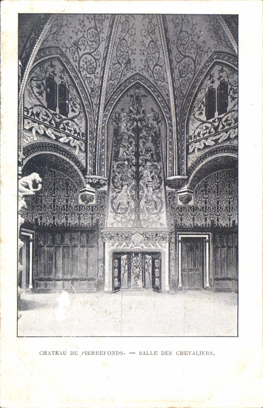 CPA Chateau de Pierrefonds Salle des Chevaliers 