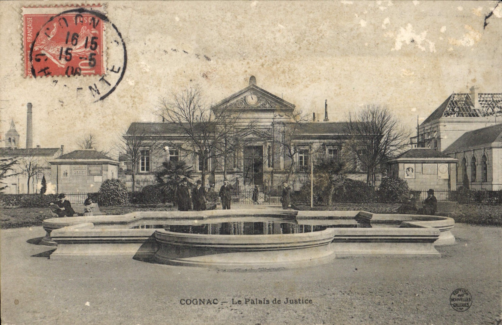 CPA Cognac Le Palais de Justice 