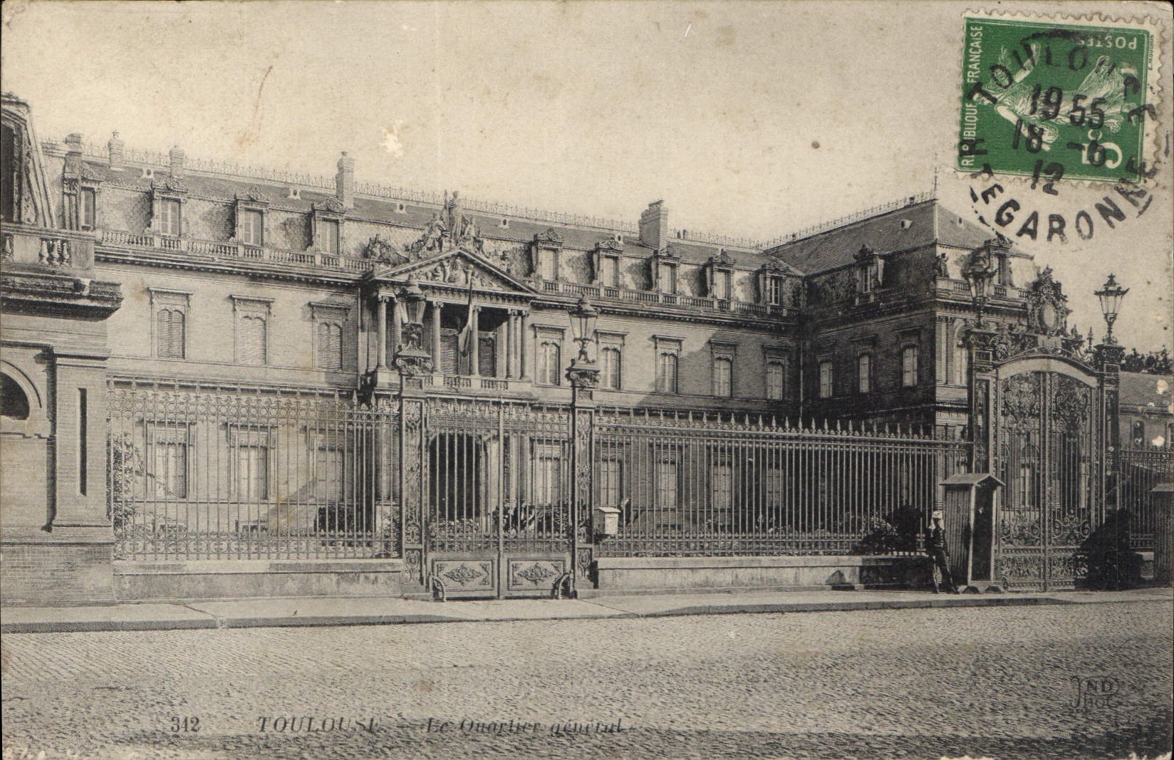 CPA Toulouse Le quartier general