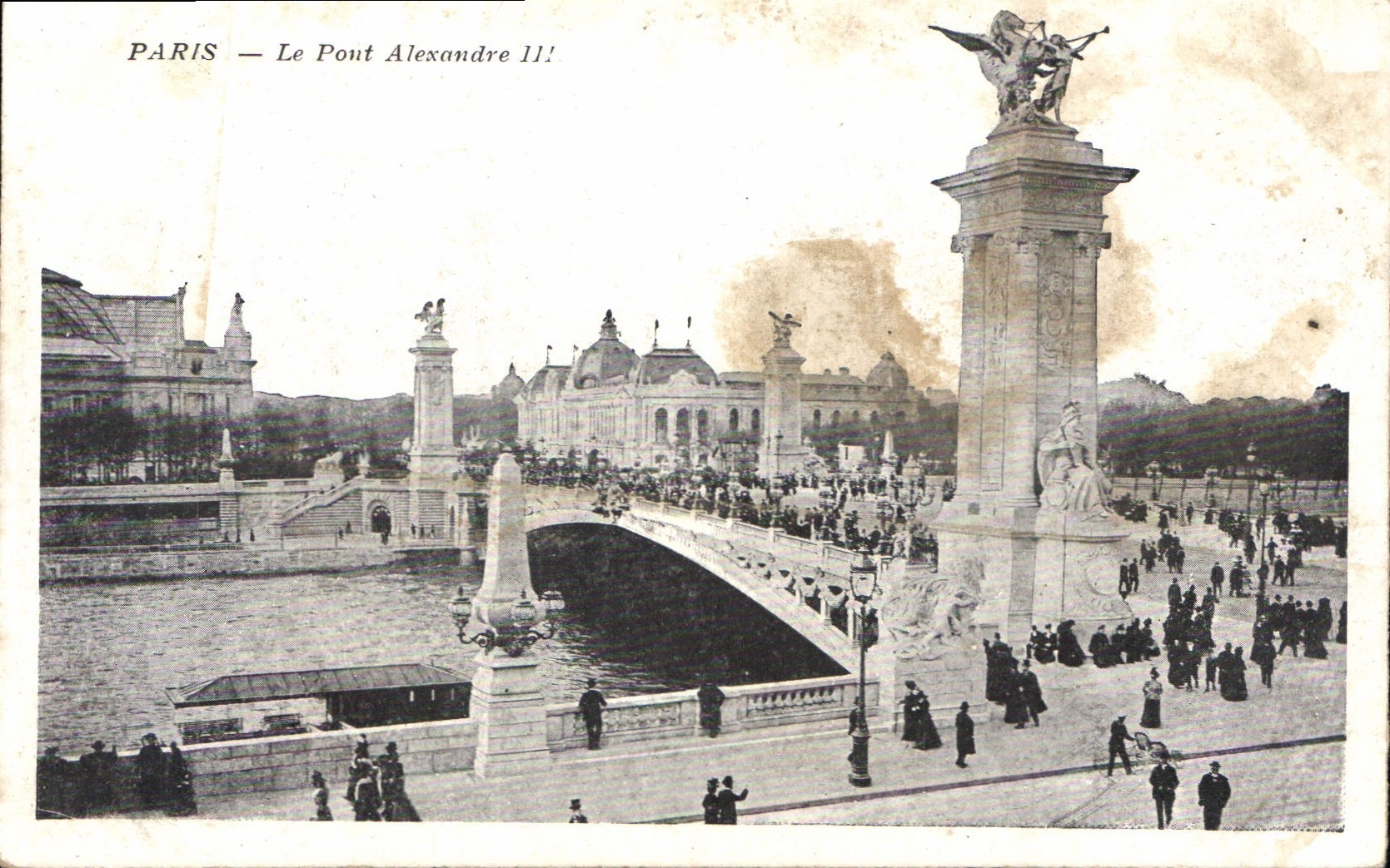 CPA Paris Le Pont Alexandre III 