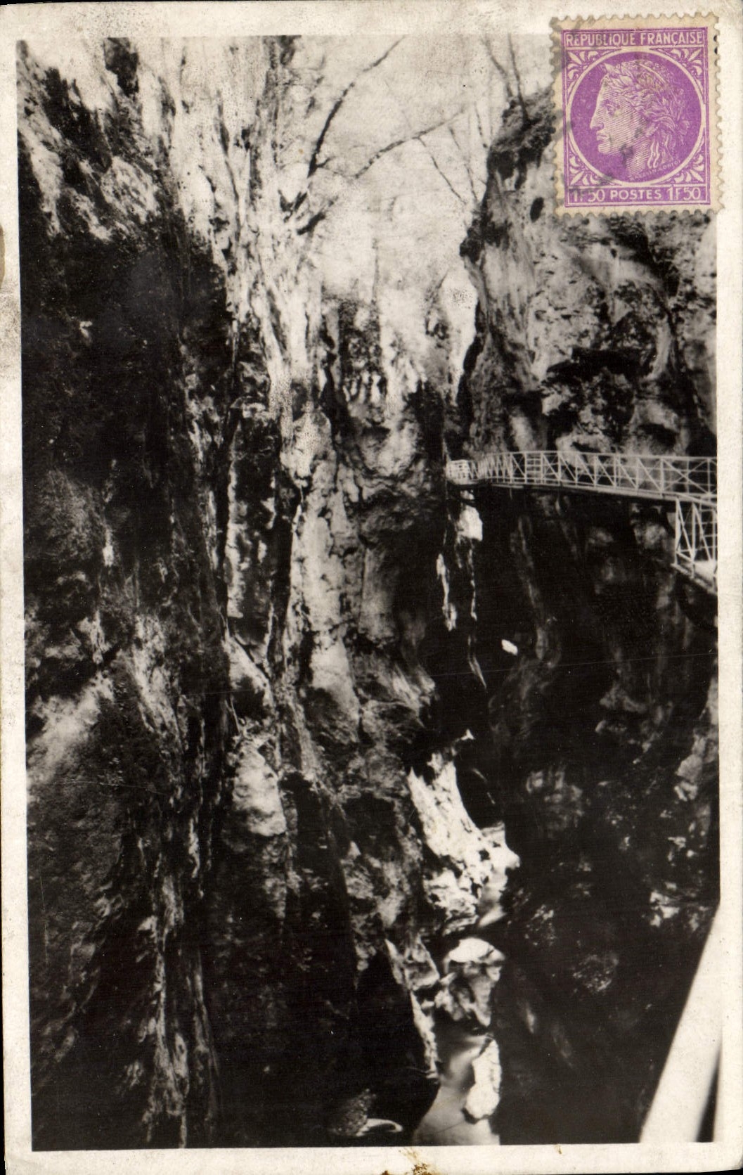 CPA Annecy Gorges du Fier 
