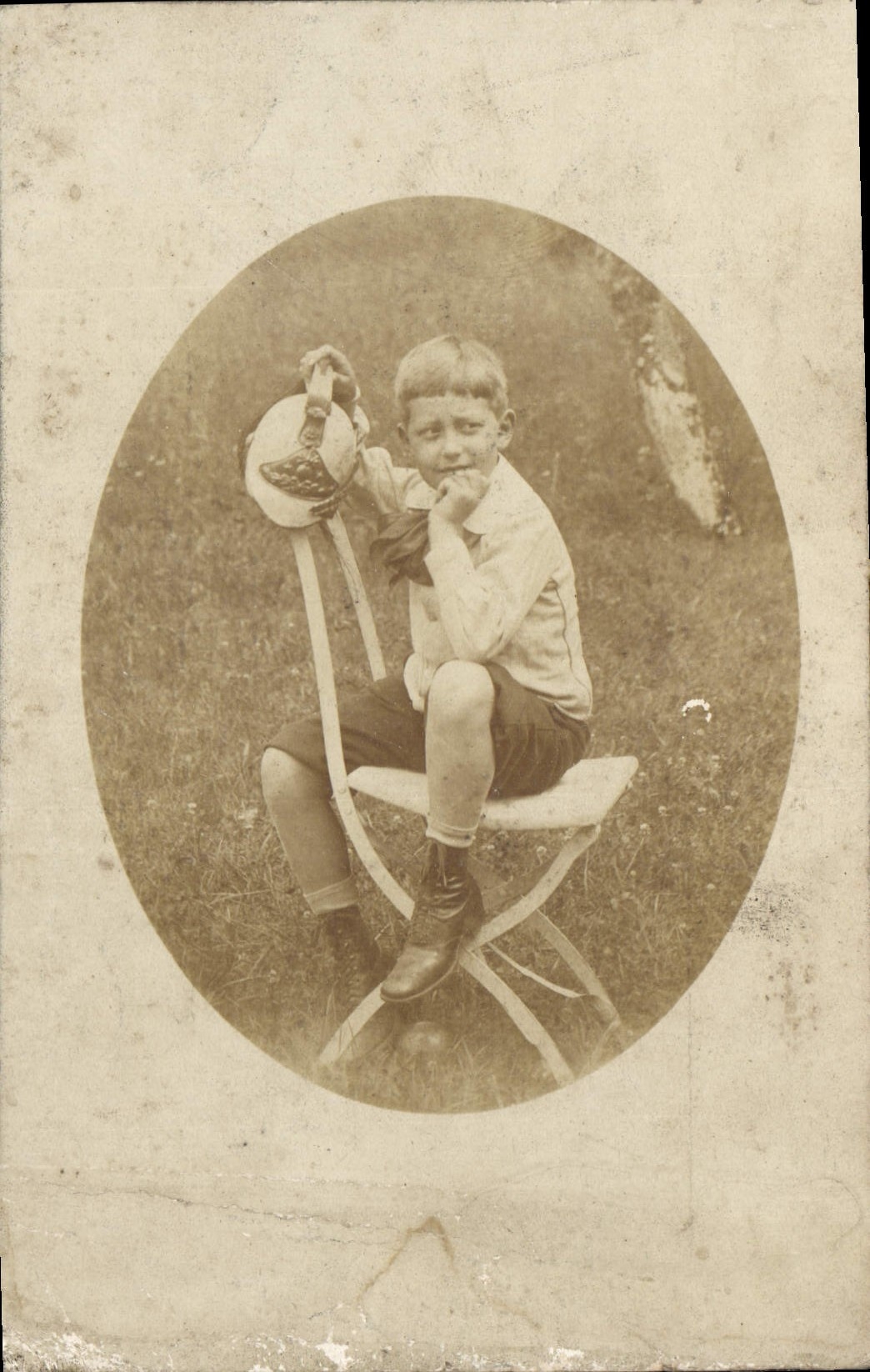 CARTE PHOTO Enfant