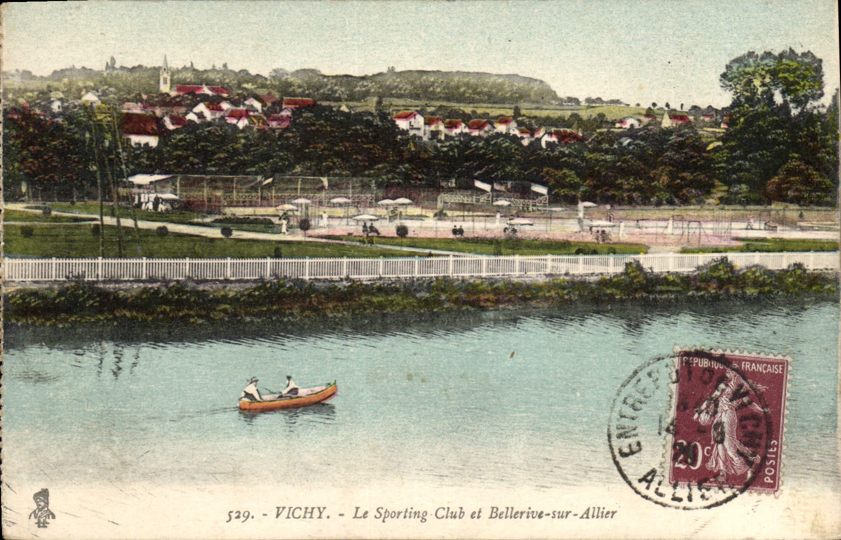 CPA Vichy Le Sporting Club et Bellerive sur Allier 