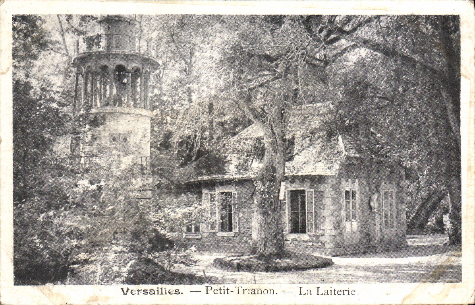 CPA Versailles Petit Trianon La Laiterie 
