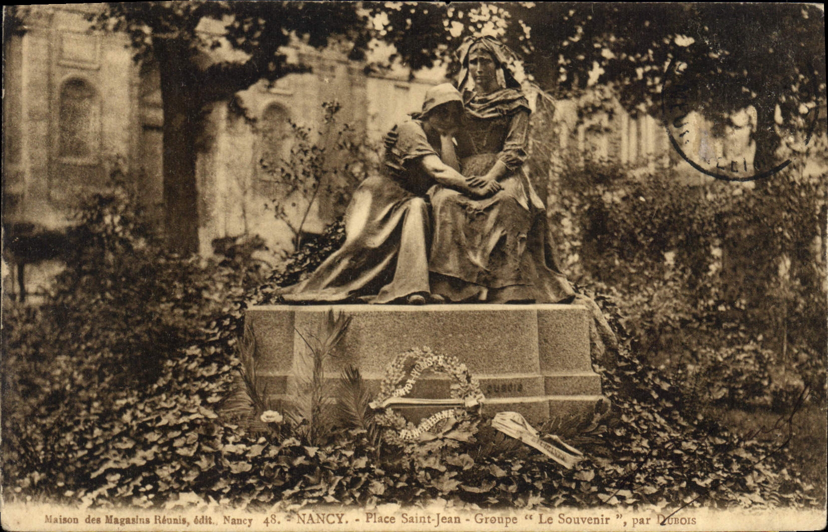 CPA Nancy Place Saint Jean Groupe Le Souvenir 