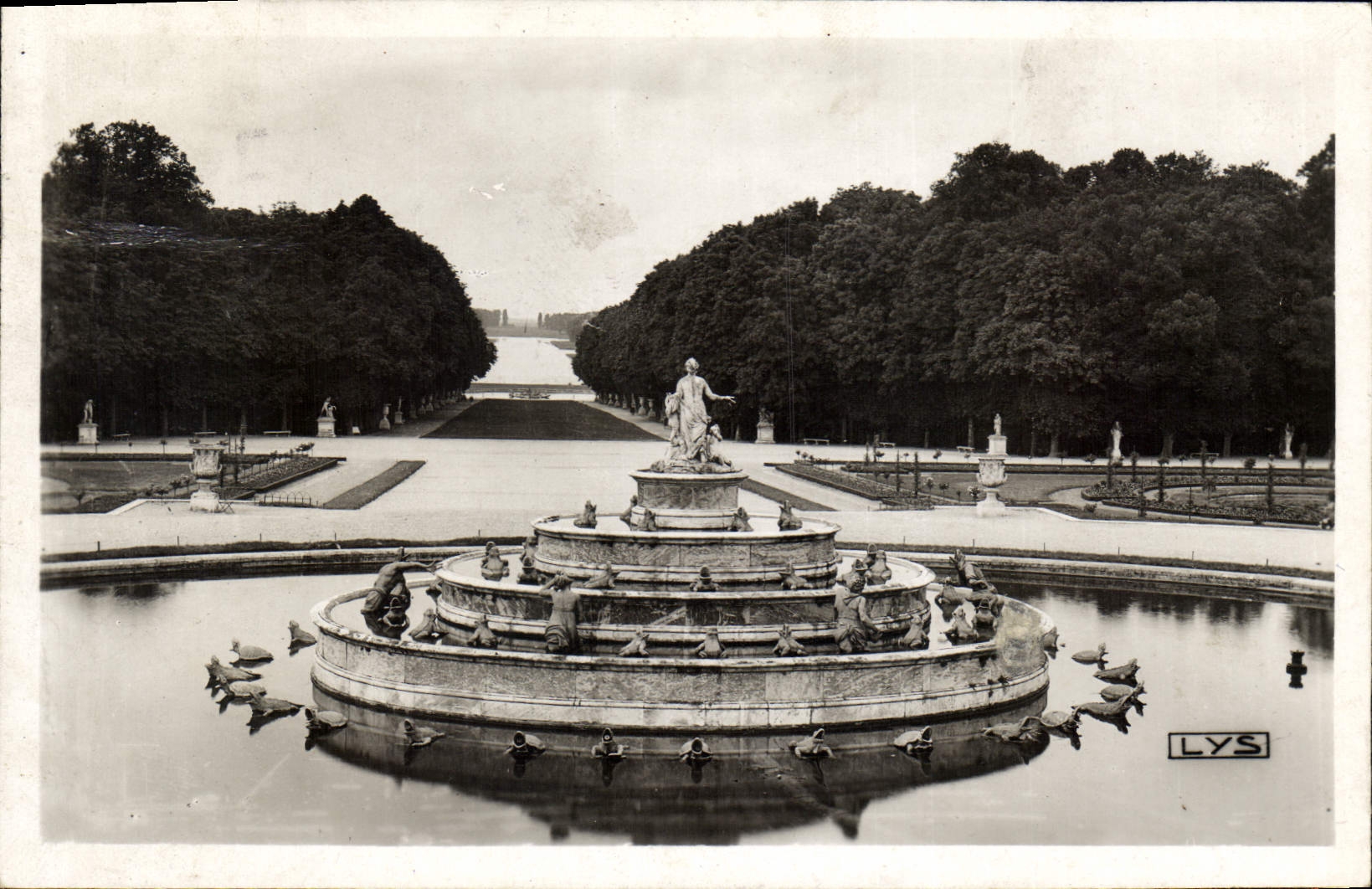 CPA Versailles Bassin de Latone 