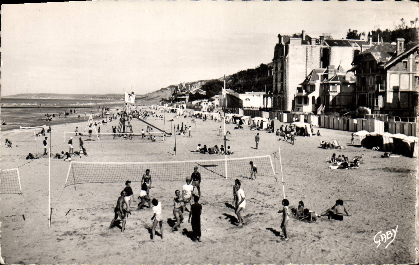CPA Houlgate Calvados Les Jeux sur la Plage Volley-Ball Volley