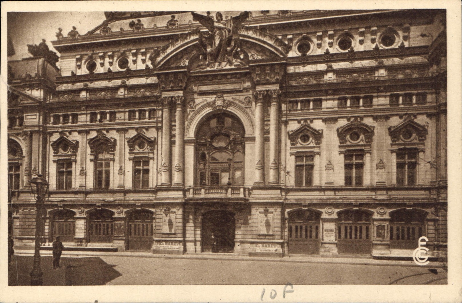 CPA Tours I et L Le Grand Theatre 