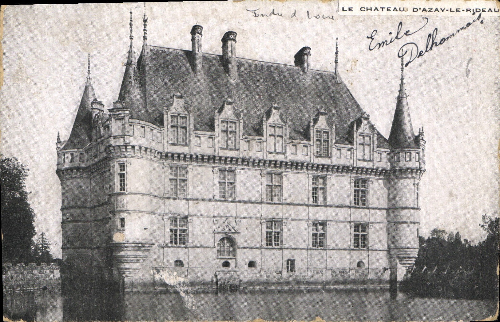 CPA Le Chateau d'Azay le Rideau 