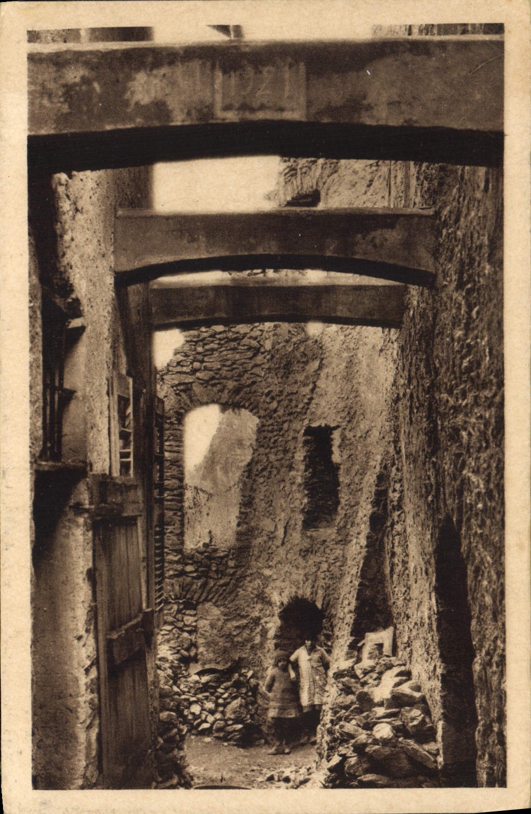 CPA Conflans Vieille ruelle 