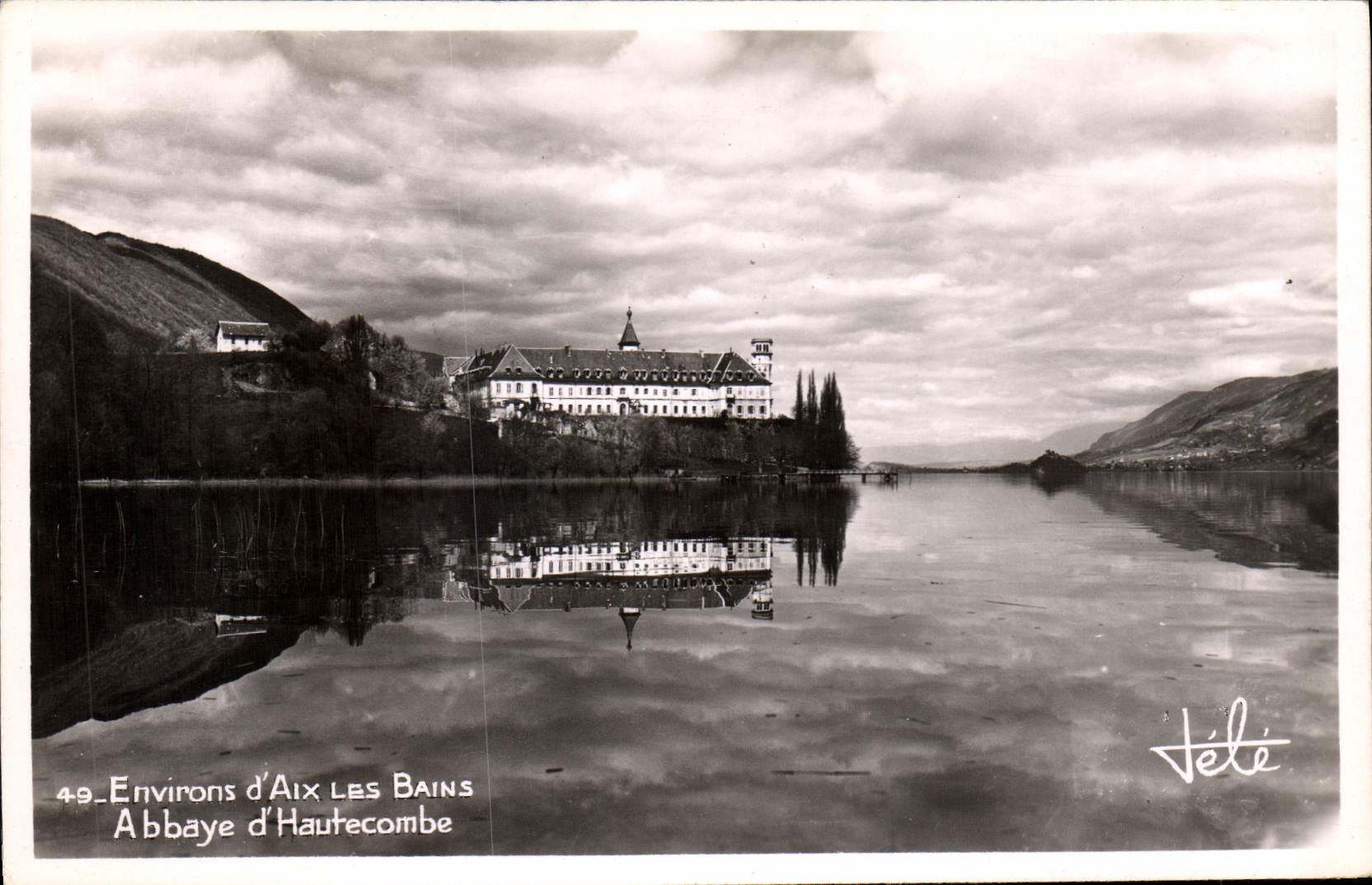 CPA Environs d'Aix les Bains Abbaye de Hautecombe 