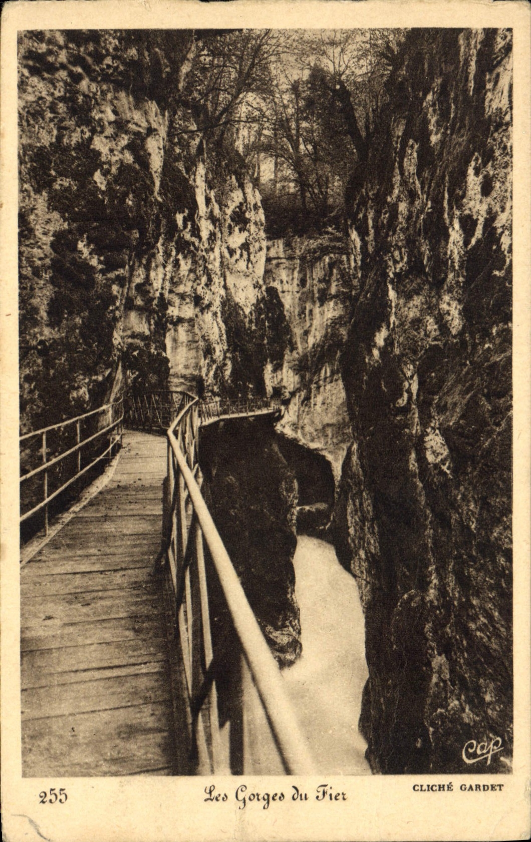 CPA Les Gorges du Fier 