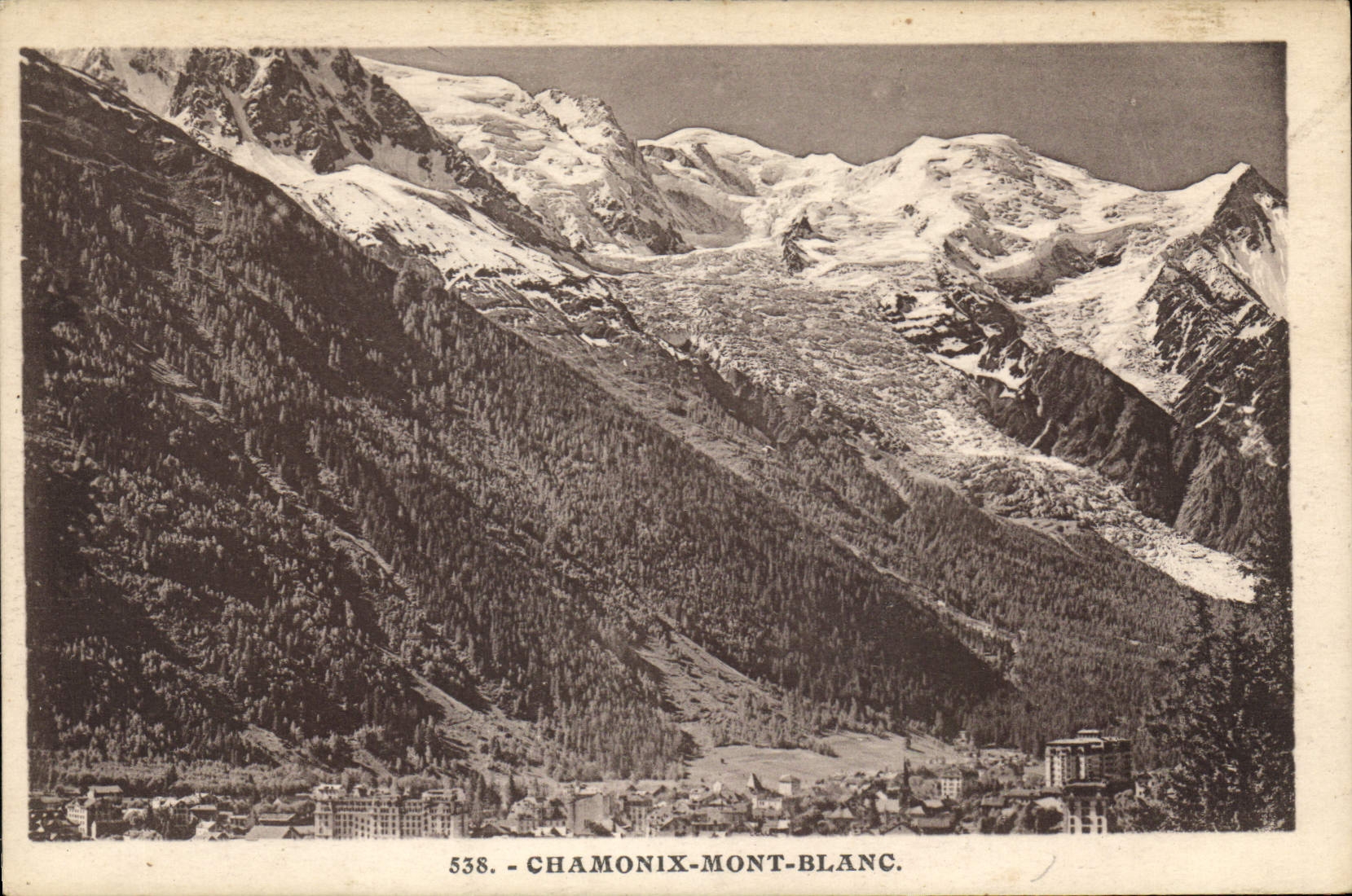 CPA Chamonix Mont Blanc 