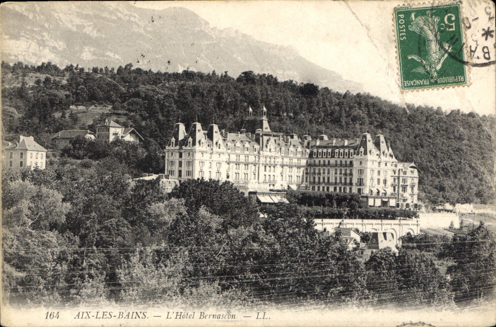 CPA Aix les Bains L'Hotel Bernascon 