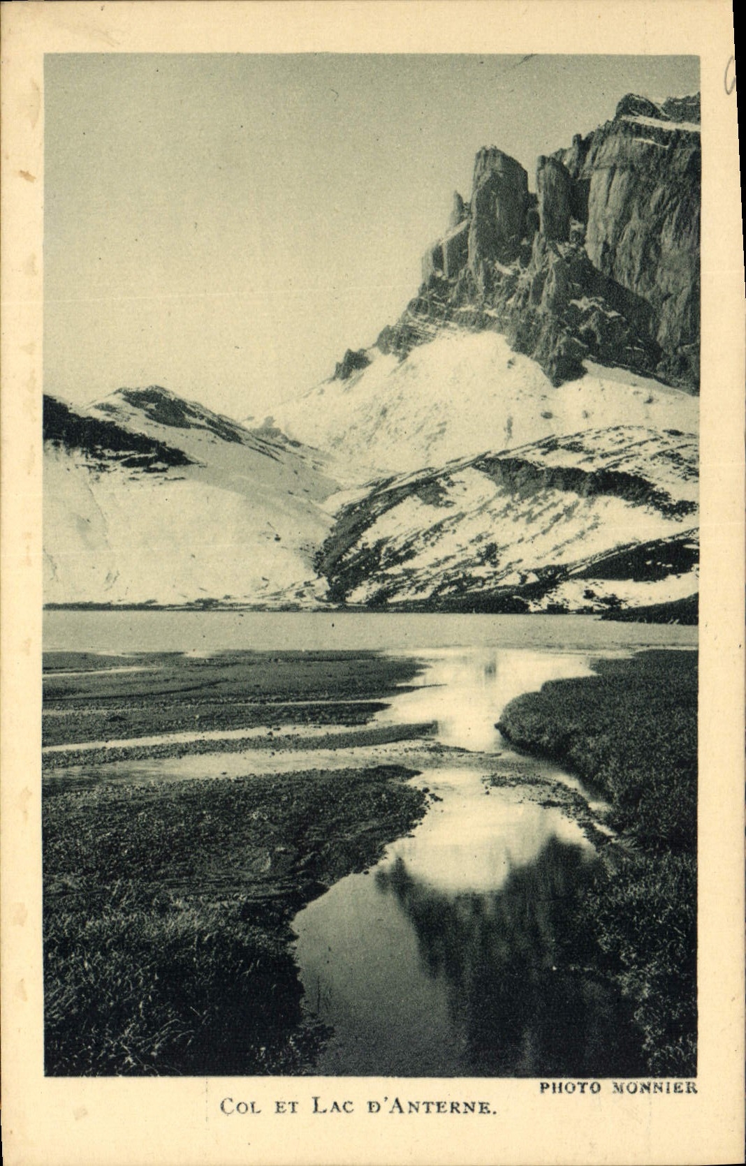 CPA Col et Lac d'Anterne 