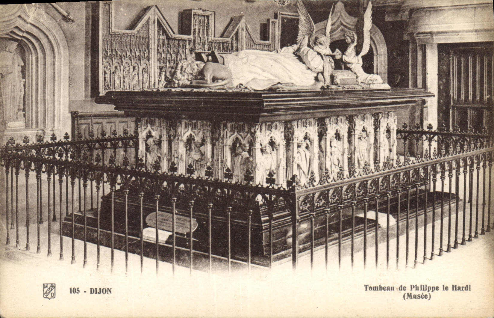 CPA Dijon Tombeau de Philippe le Hardi Musee 