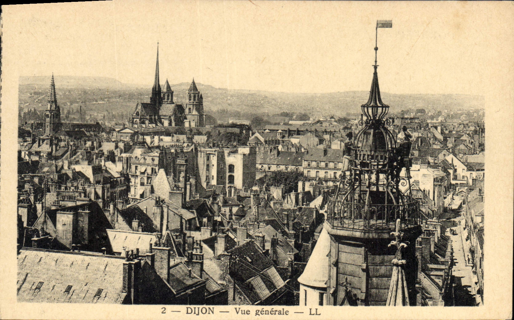 CPA Dijon Vue generale 