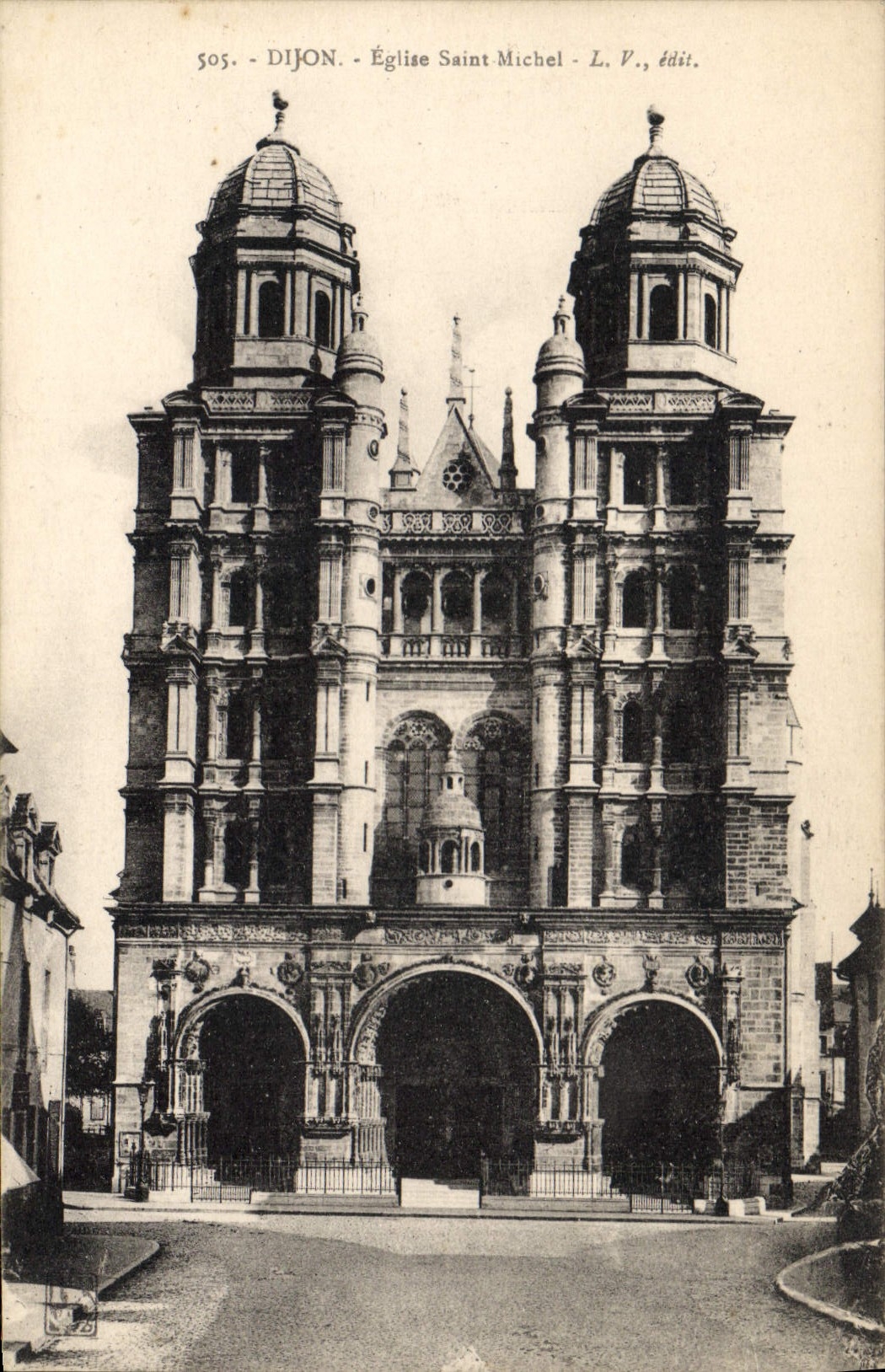 CPA Dijon Eglise Saint Michel 