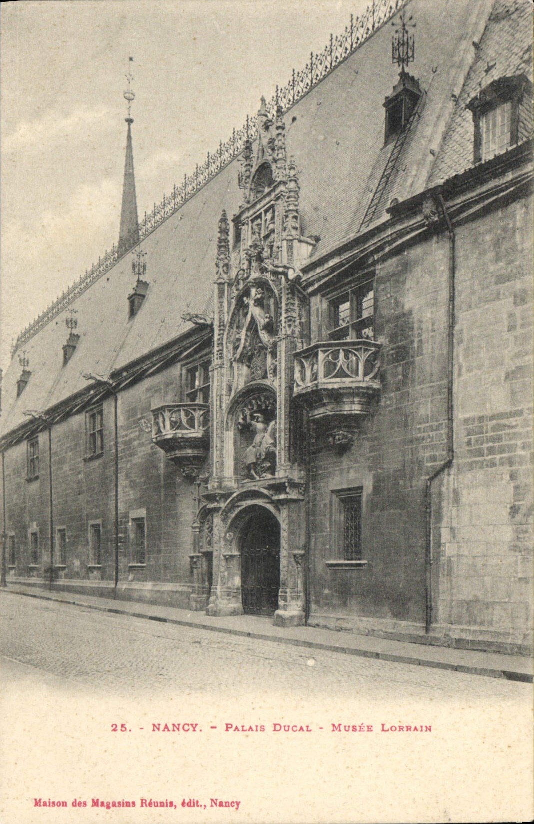CPA Nancy Palais Ducal Musee Lorrain 
