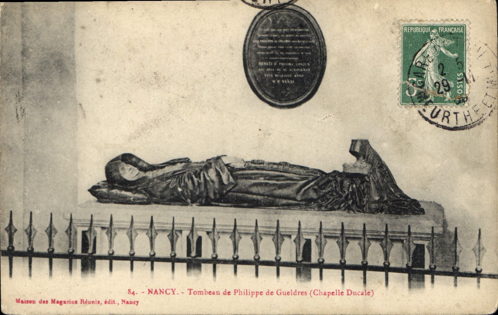 CPA Nancy Tombeau de Philippe de Gueldres Chapelle Ducale 