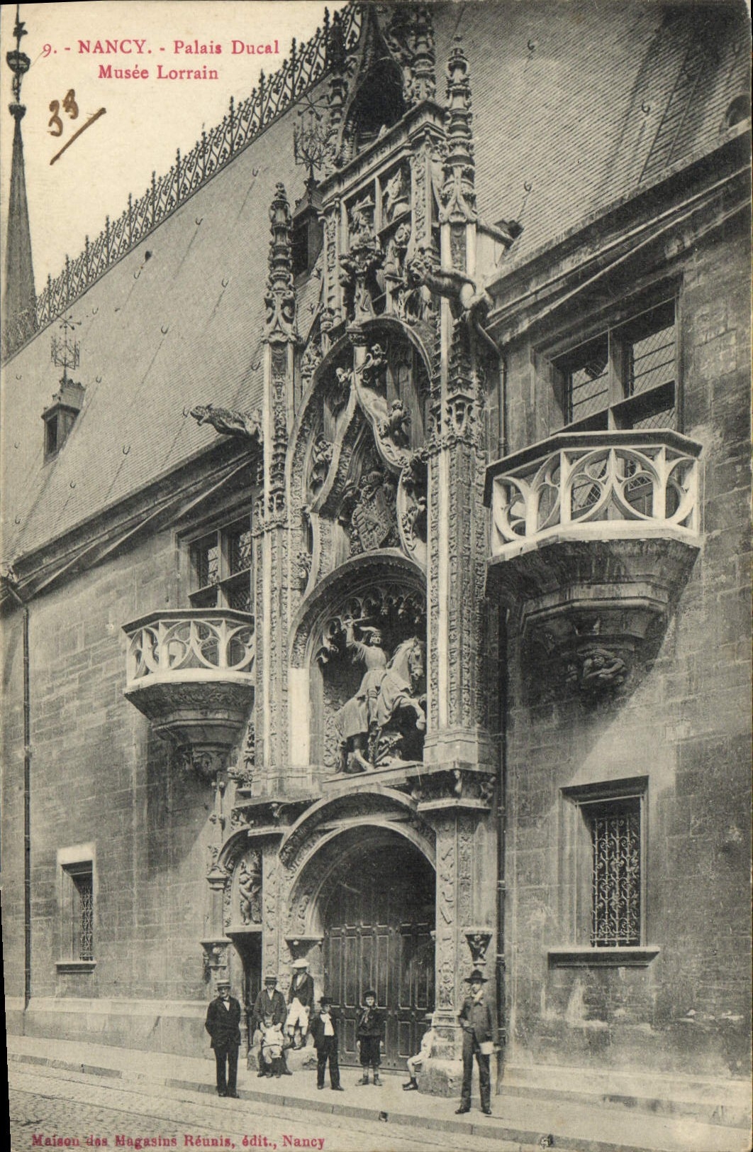 CPA Nancy Palais Ducal Musee Lorrain 
