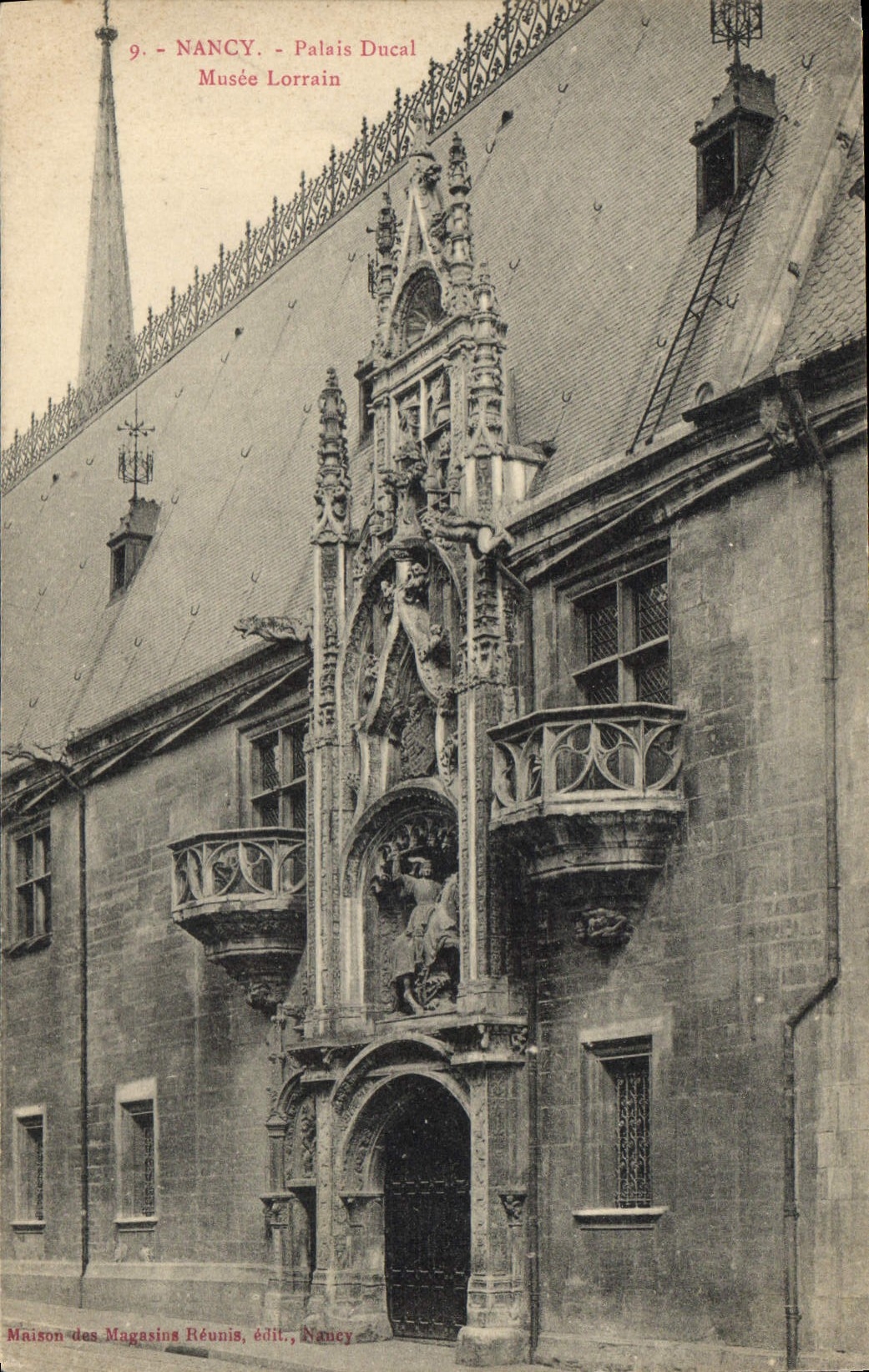 CPA Nancy Palais Ducal Musee Lorrain 