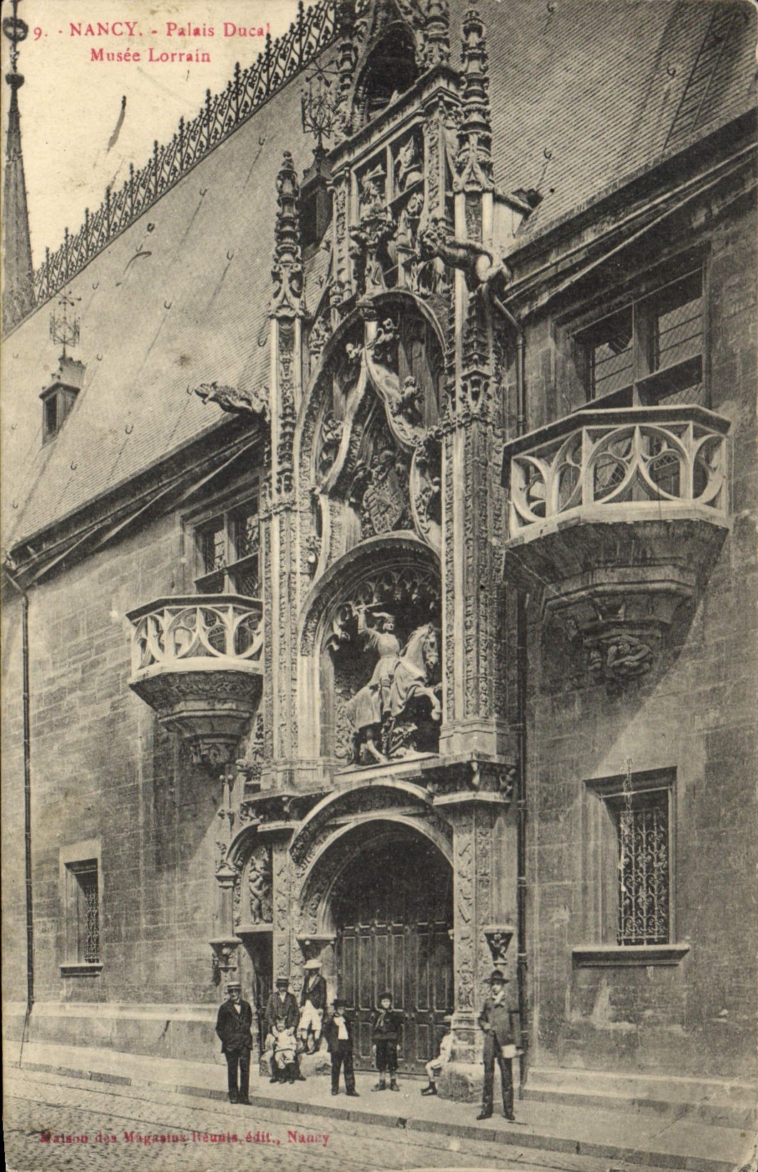 CPA Nancy Palais Ducal Musee Lorrain 
