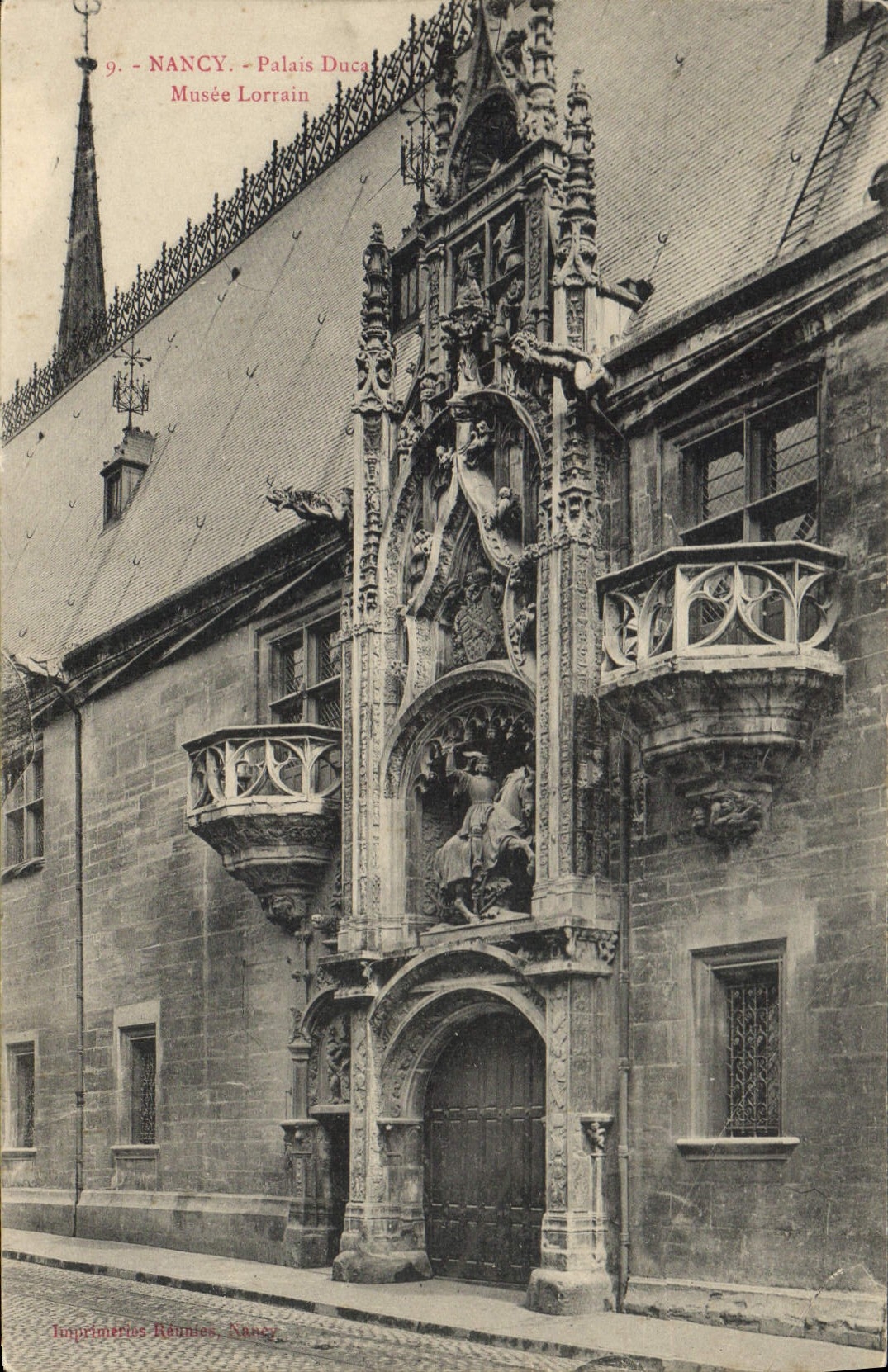 CPA Nancy Palais Ducal Musee Lorrain 