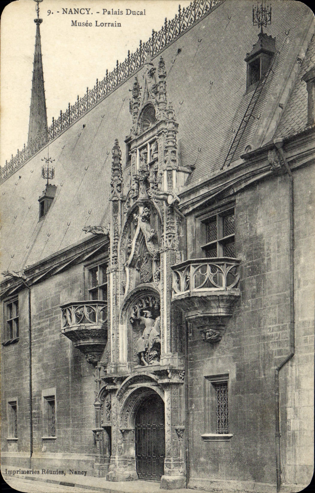 CPA Nancy Palais Ducal Musee Lorrain 