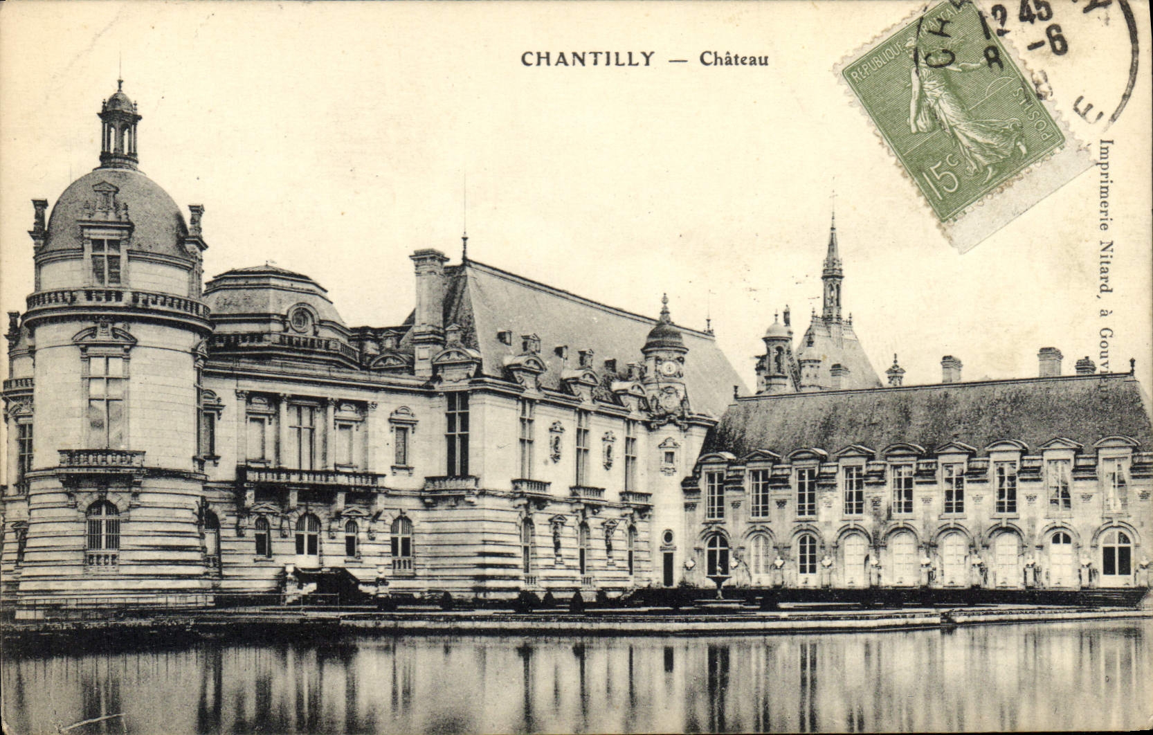 CPA Chantilly Chateau 