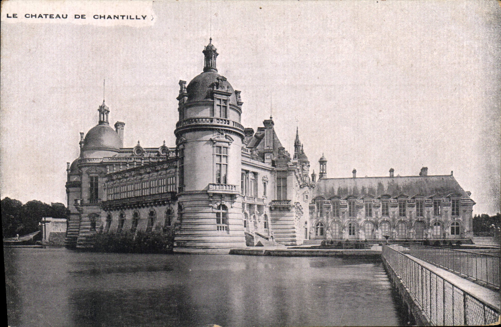 CPA Le Chateau de Chantilly 