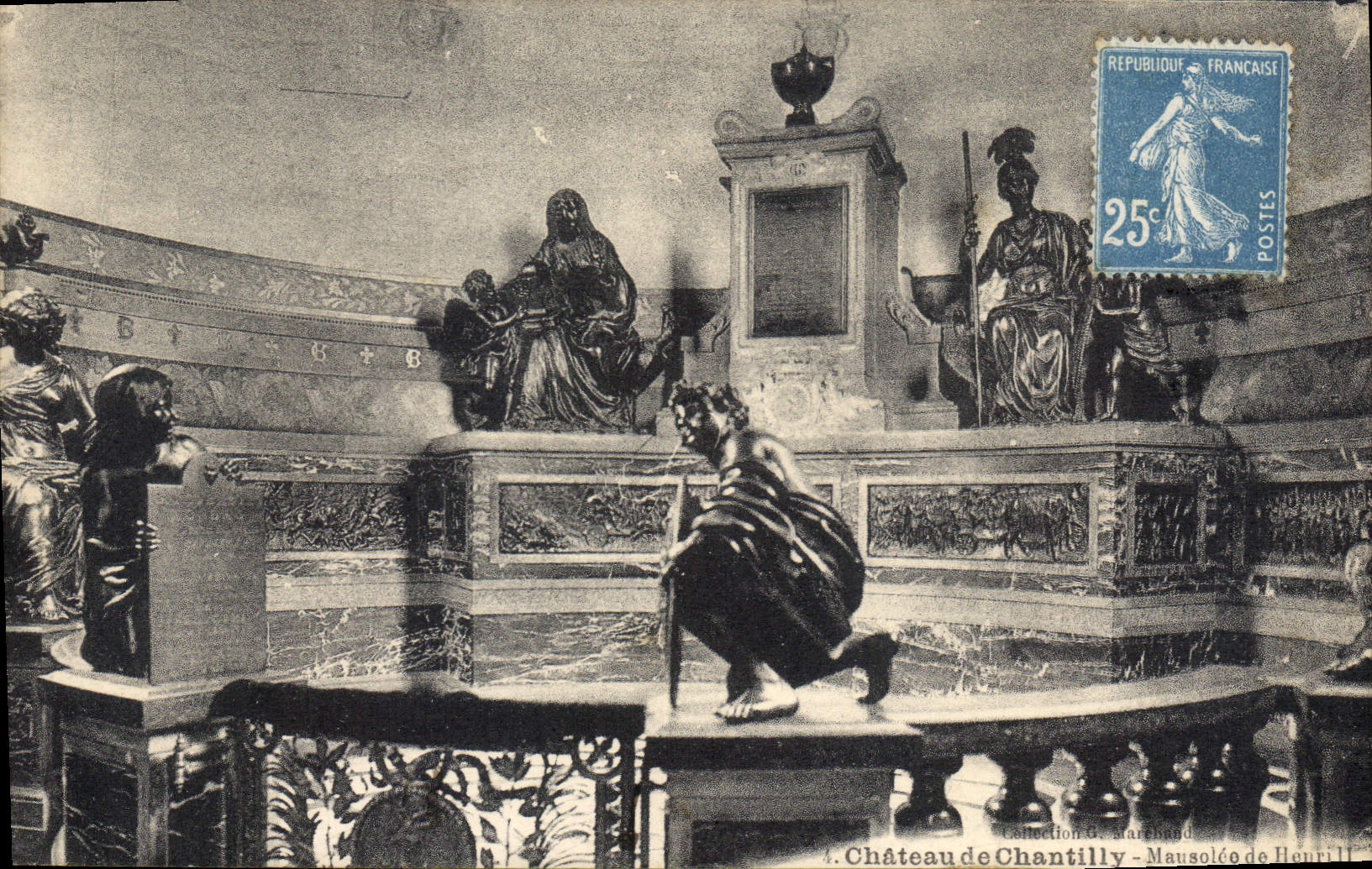 CPA Chateau de Chantilly 