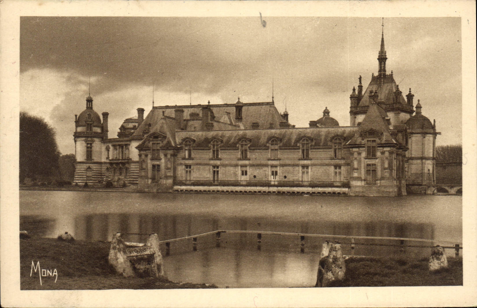 CPA Chateau de Chantilly Les Chateaux 