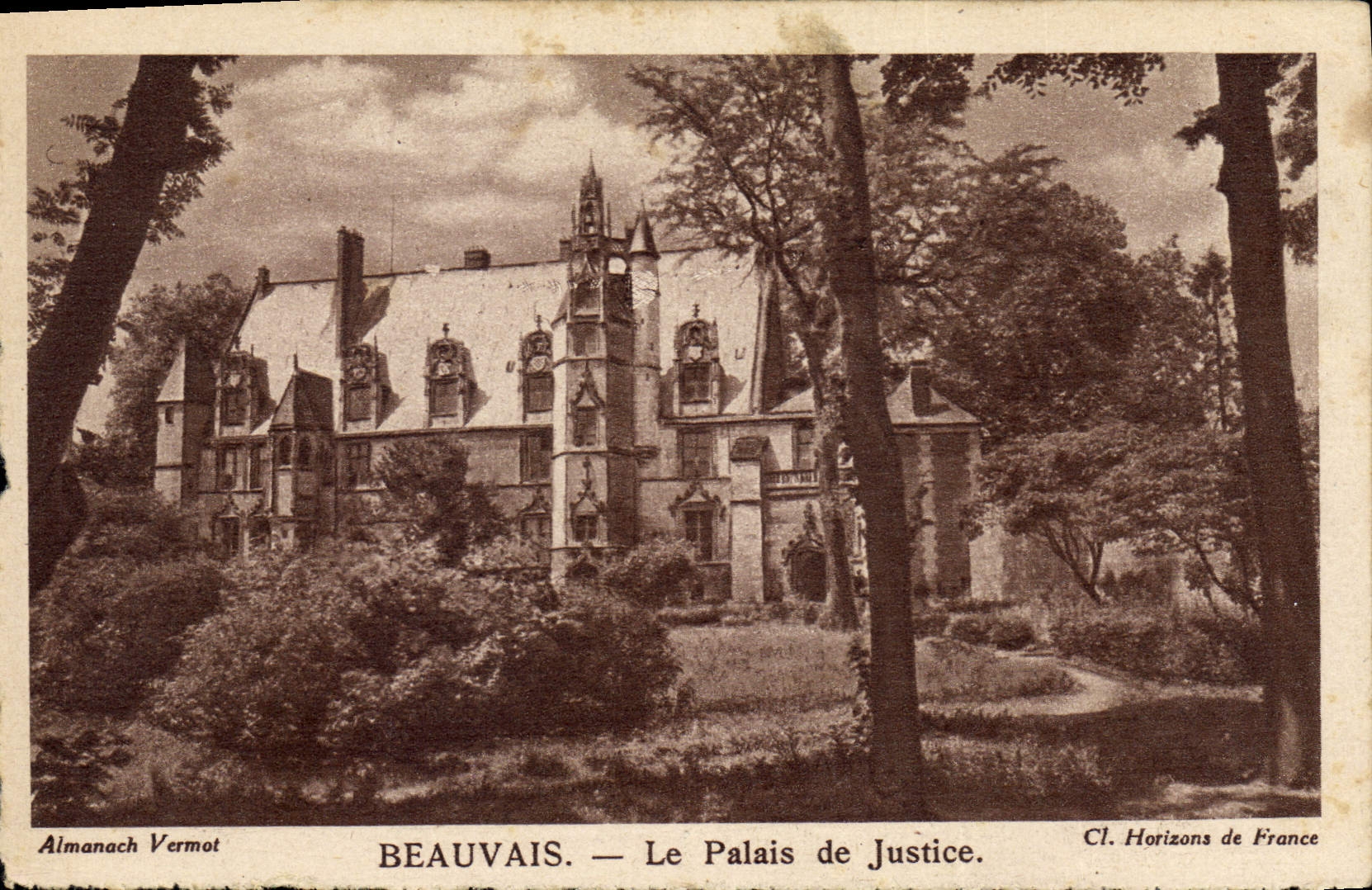 CPA Beauvais Le Palais de Justice 