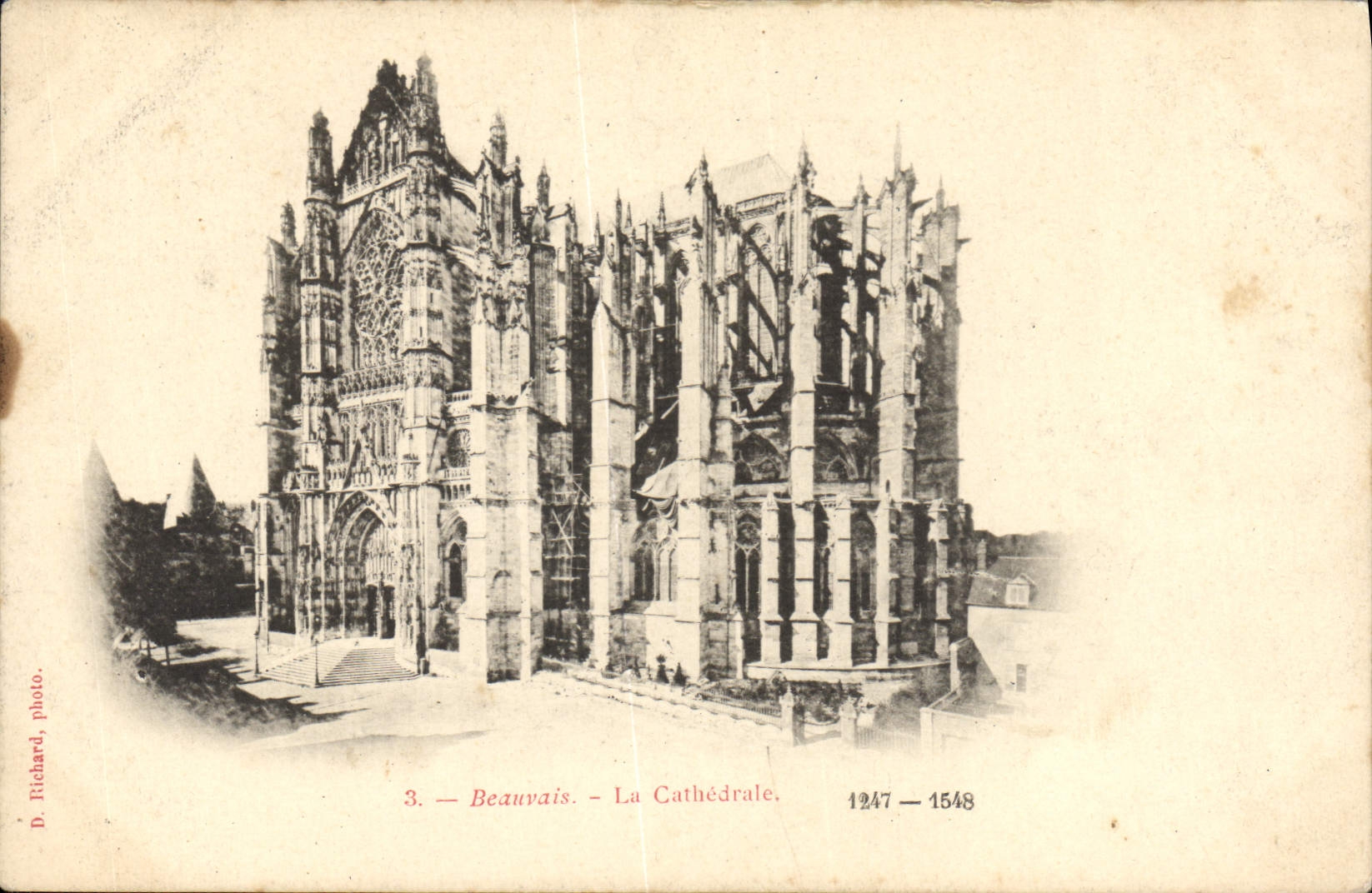 CPA Beauvais La Cathedrale 